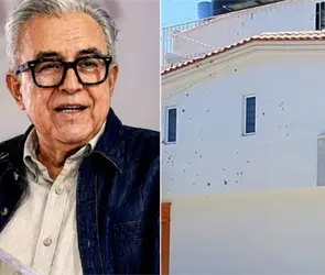 Balean casa del gobernador Rocha Moya en Las Quintas, Culiac&aacute;n