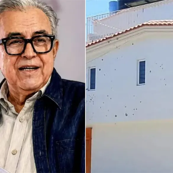 Balean casa del gobernador Rocha Moya en Las Quintas, Culiacán