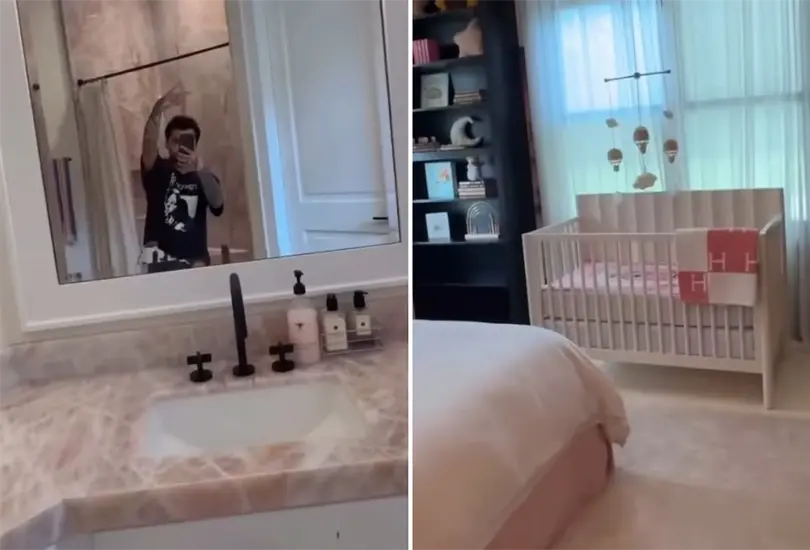 Nodal muestra el cuarto de su hija