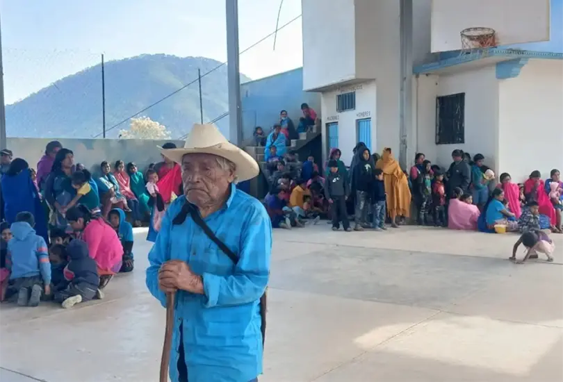 Familias ind&iacute;genas de Chilapa han sido desplazadas tras ataques atribuidos a "Los Ardillos".