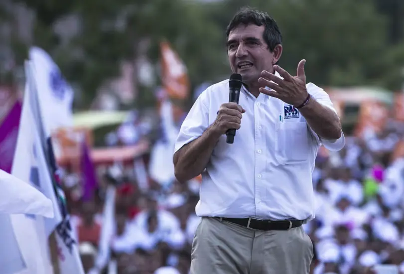 H&eacute;ctor Melesio Cu&eacute;n Ojeda en Culiac&aacute;n, Sinaloa, en 2016.