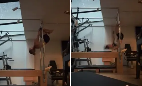 Hospitalizan a Anah&iacute; tras sufrir fuerte ca&iacute;da mientras hac&iacute;a pilates a&eacute;reo