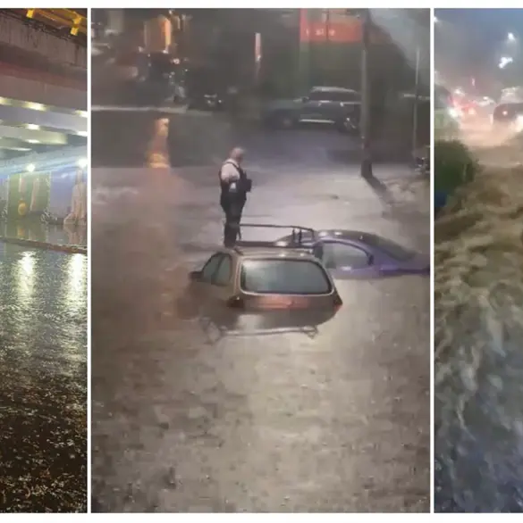 CAOS POR LLUVIAS en CDMX: se desborda presa Becerra, Periférico queda bajo el agua y activan Alerta Roja CAOS POR LLUVIAS en CDMX: se desborda presa Becerra, Periférico queda bajo el agua y activan Alerta Roja