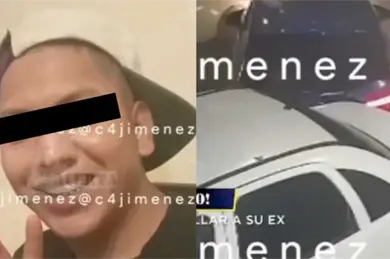 Terror en Nezahualc&oacute;yotl: sujeto intenta arrollar y prensar a su expareja con un auto | VIDEO