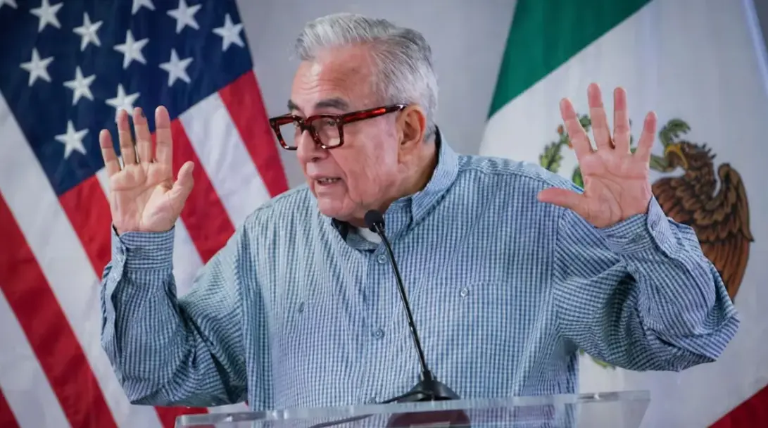 Según Proceso, Rubén Rocha Moya se encuentra en el Palacio de Gobierno de Culiacán bajo un fuerte dispositivo de seguridad. Especial