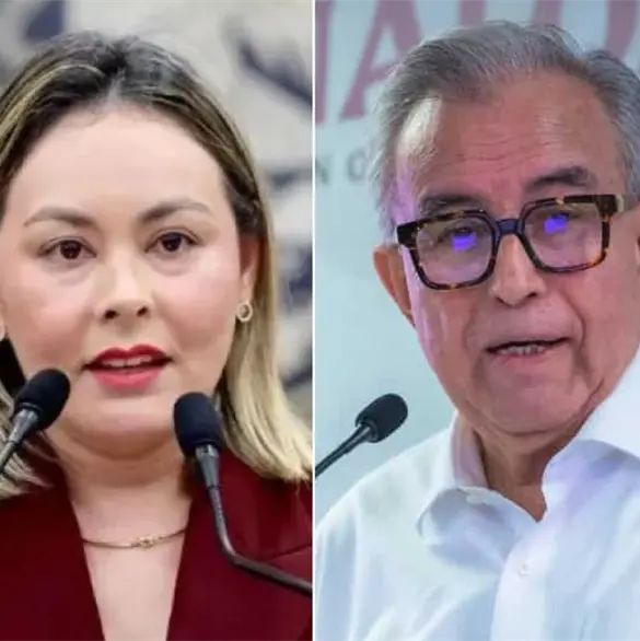 Yeraldine Bonilla desmiente que Rocha Moya esté resguardado en el Palacio de Gobierno y da su ubicación exacta