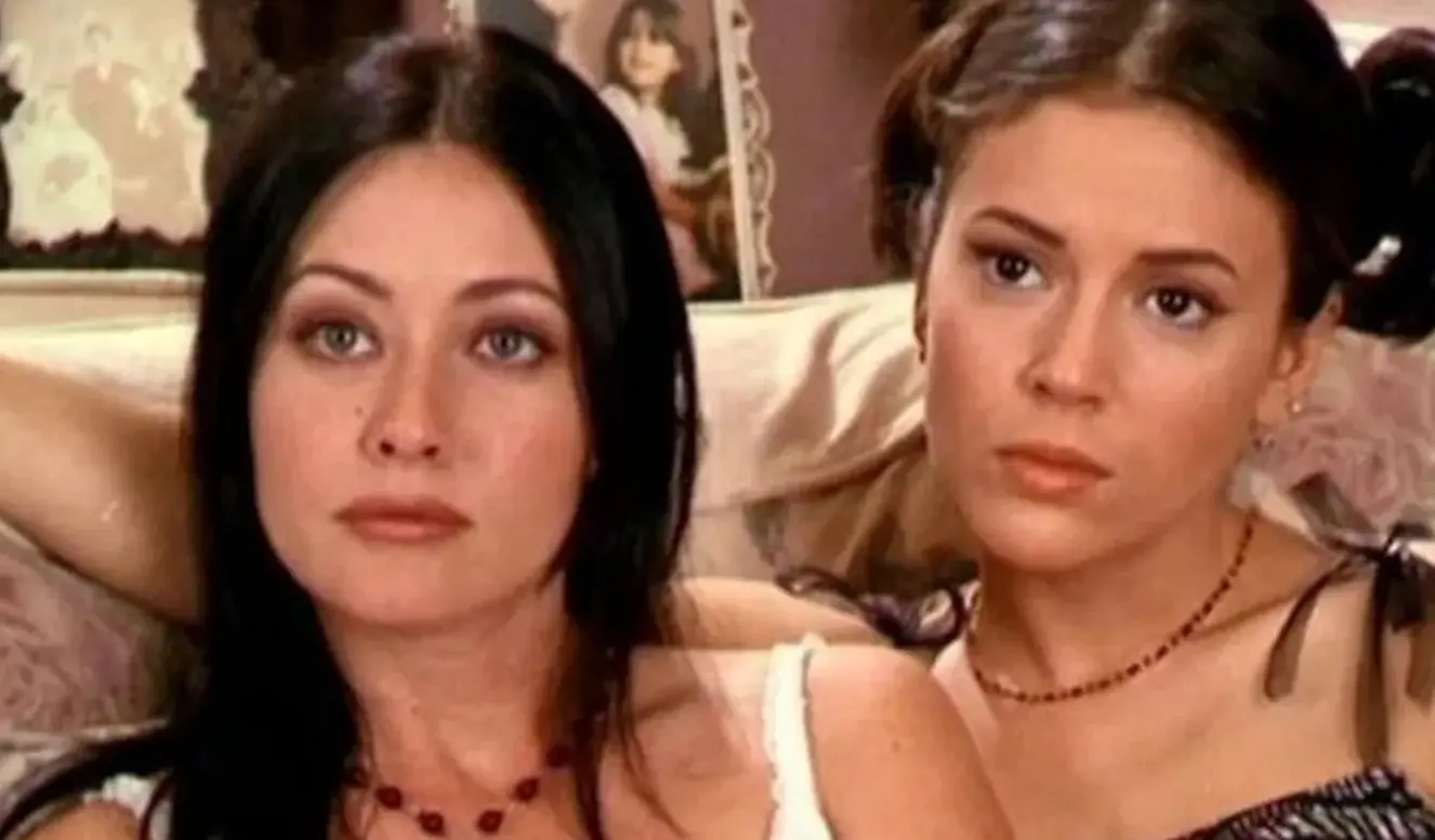 Alyssa Milano y Shannen Doherty en 'Hechiceras'