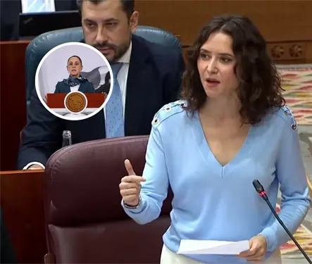 "&iquest;Qu&eacute; hay bajo tierra?": Ayuso confronta a Sheinbaum tras dejar M&eacute;xico