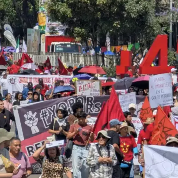 CNTE alista megamarcha este 15 de mayo CDMX: horario, ruta y vialidades afectadas