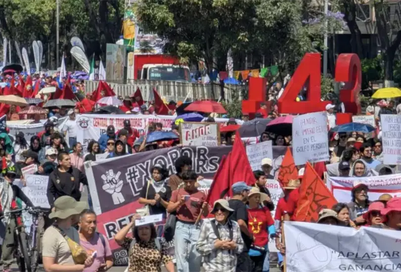 Megamarcha de la CNTE: esta ser&aacute; la ruta de la movilizaci&oacute;n en CDMX.