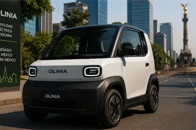 &iquest;Cu&aacute;nto costar&aacute; Olinia? As&iacute; ser&aacute; el primer auto el&eacute;ctrico mexicano presentado por Sheinbaum