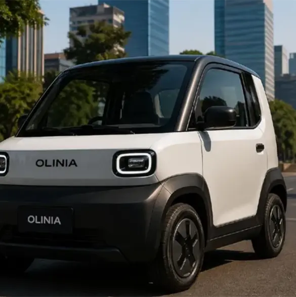 &iquest;Cu&aacute;nto costar&aacute; Olinia? As&iacute; ser&aacute; el primer auto el&eacute;ctrico mexicano presentado por Sheinbaum