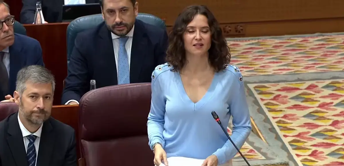Isabel Díaz Ayuso, presidenta de la Comunidad de Madrid. Especial.