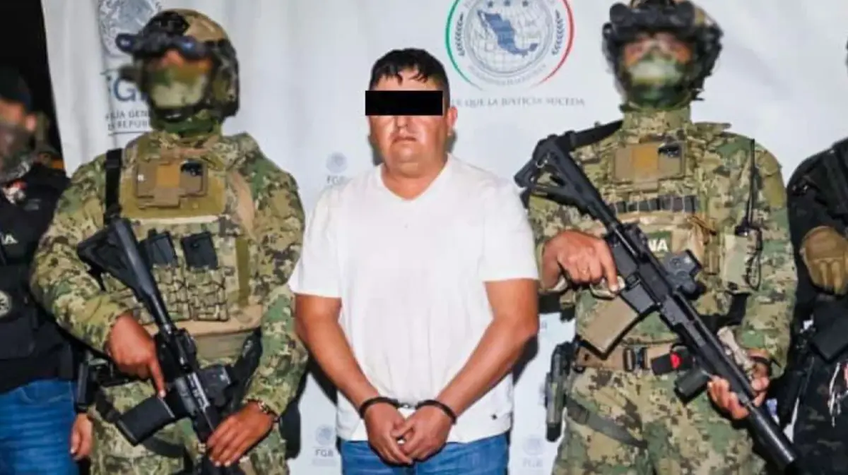  Audias Flores Silva, alias “El Jardinero”, fue detenido por la Marina el pasado 27 de abril. 
 