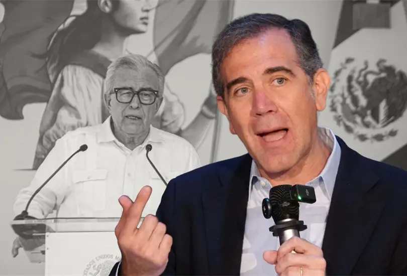 Lorenzo C&oacute;rdova contradice a Sheinbaum: "S&iacute; hubo hombres armados" en elecci&oacute;n que gan&oacute; Rocha Moya