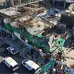 Mega colapso en CDMX: gr&uacute;a se desploma en la colonia Roma Sur y deja varios trabajadores heridos