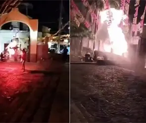 Todo explot&oacute; en segundos: chispa de torito desat&oacute; tragedia en Amatit&aacute;n