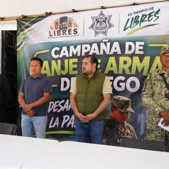 Puebla refuerza estrategia de seguridad con la campa&ntilde;a "S&iacute; al Desarme, S&iacute; a la Paz"