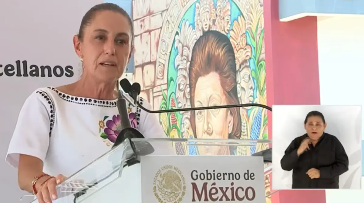  Desde Kanasín, Yucatán, Sheinbaum afirmó que ningún gobierno extranjero ni los “corruptos de antes” podrán arrebatar la Transformación al pueblo de México. 