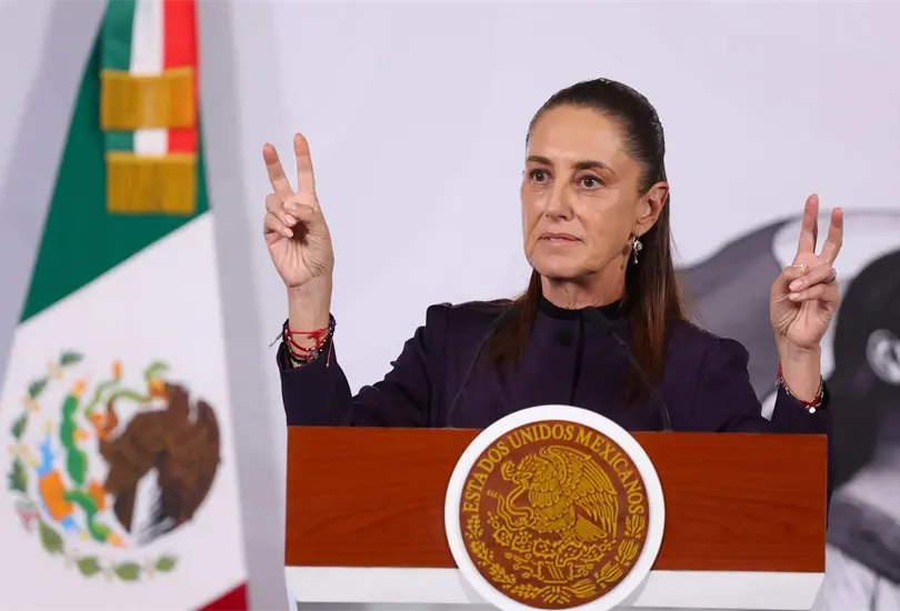 "No veo ningún riesgo": Sheinbaum responde tras entrega de exsecretarios de Rocha Moya a EE.UU. "No veo ningún riesgo": Sheinbaum responde tras entrega de exsecretarios de Rocha Moya a EE.UU.