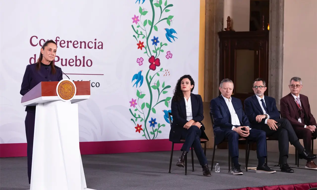  Claudia Sheinbaum, presidenta de México. 
