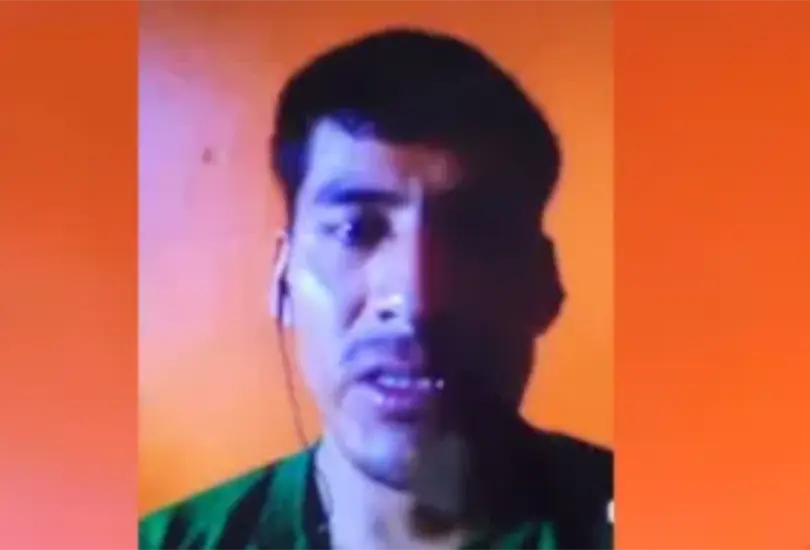Difunden video de Jos&eacute; Alfredo "N", presunto responsable de la masacre en Tehuitzingo.