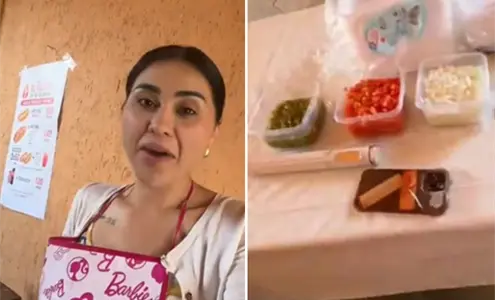 Captan a Gomita vendiendo hot dogs en una iglesia tras crisis de salud