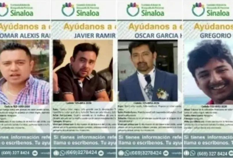 "Solo querían festejar a su mamá": detienen a 22 personas por desaparición de cuatro hermanos del Edomex en Mazatlán "Solo querían festejar a su mamá": detienen a 22 personas por desaparición de cuatro hermanos del Edomex en Mazatlán