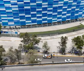 Gobierno de Puebla realiza mantenimiento integral en inmediaciones del Estadio Cuauht&eacute;moc
