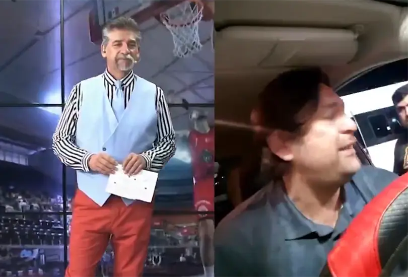 El asalto al periodista quedó captado en video. El asalto al periodista quedó captado en video.