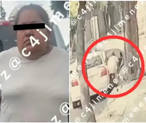 Mar&iacute;a "N" fue captada tirando el cuerpo de su novio en calles de la Gustavo A. Madero 