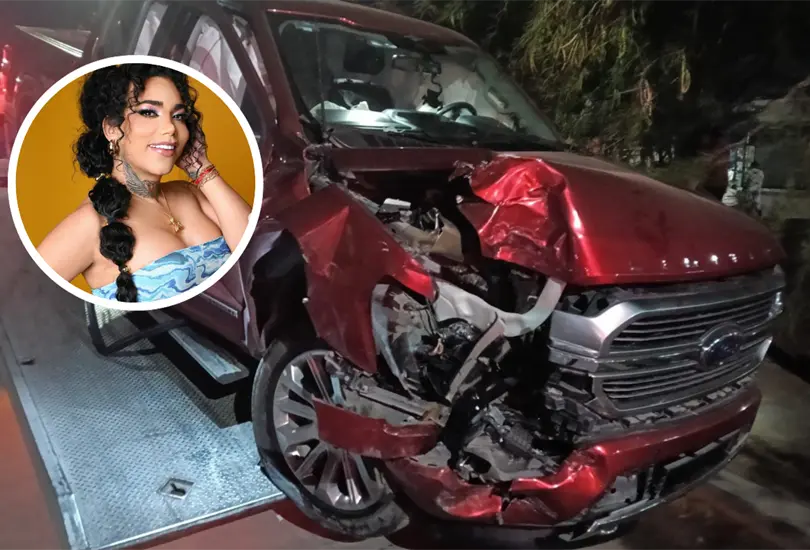 Paola Su&aacute;rez sufre accidente