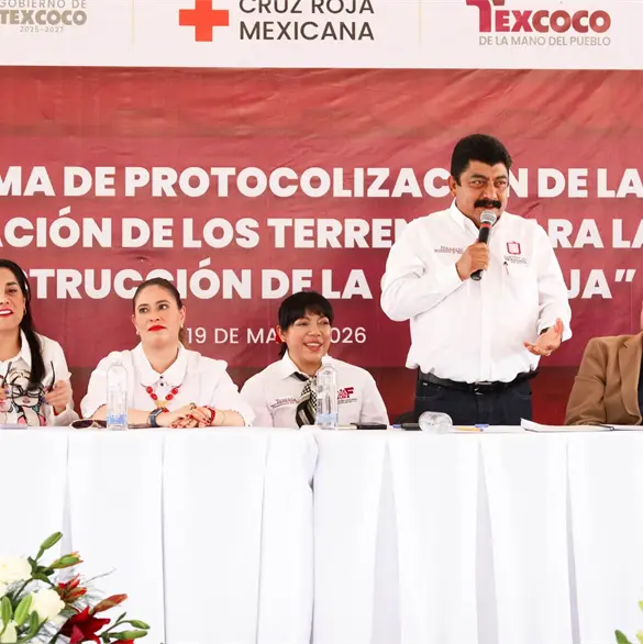 Nos podemos quedar con un terreno: Alcalde de Texococo provoca indiganción en evento de Cruz Roja Nos podemos quedar con un terreno: Alcalde de Texococo provoca indiganción en evento de Cruz Roja