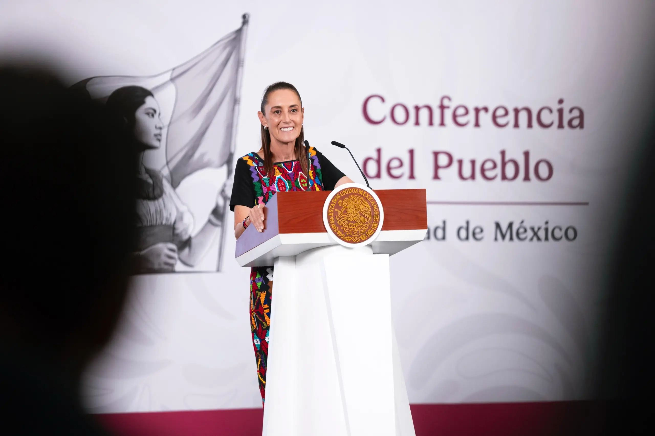 Sheinbaum hizo llamado al diálogo. Presidencia.