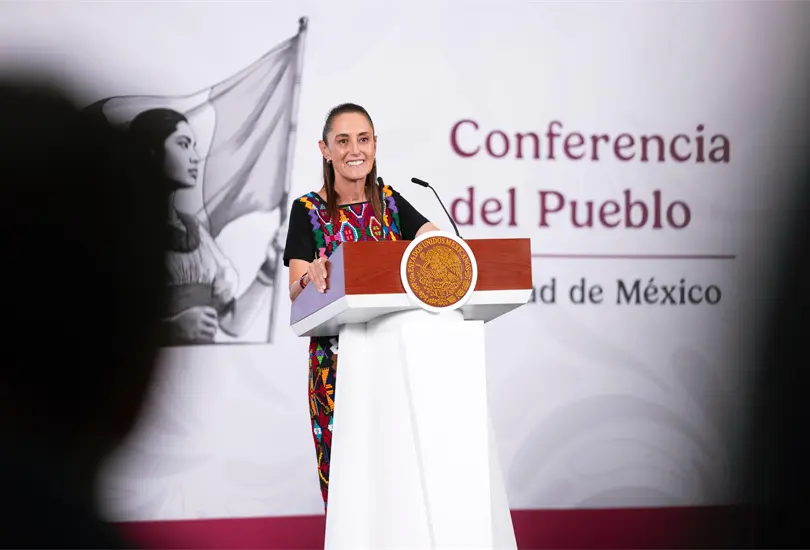 Sheinbaum defiende soberan&iacute;a de M&eacute;xico y deslinda a Trump de ataques: "No permitiremos intervenci&oacute;n en elecciones de 2027"