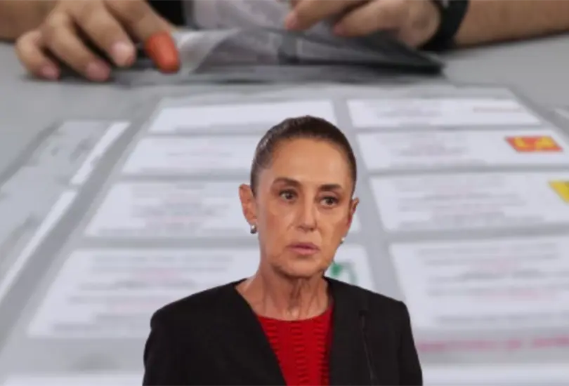 Sheinbaum va contra candidaturas ligadas al narco: propone filtro para elecciones de 2027.