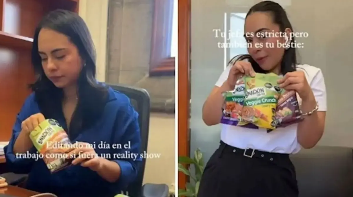 Las colaboradoras de la ponencia del ministro Irving Espinosa Betanzo que grabaron comerciales de botanas dentro de la SCJN.