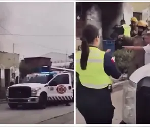Bombero colapsa al descubrir que la casa en llamas era de sus abuelos en Coahuila | VIDEO Bombero colapsa al descubrir que la casa en llamas era de sus abuelos en Coahuila | VIDEO