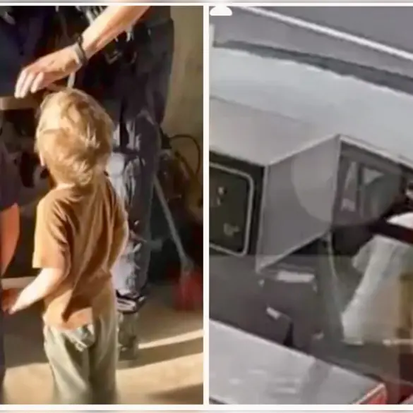 "Les vendaron los ojos y los dejaron solos": filtran video del abandono de dos hermanitos en una carretera