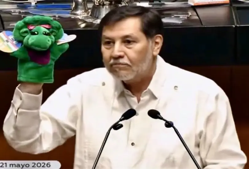 Noroña desata escándalo con una Baby Bop en el Congreso y convierte la sesión en guerra Noroña desata escándalo con una Baby Bop en el Congreso y convierte la sesión en guerra
