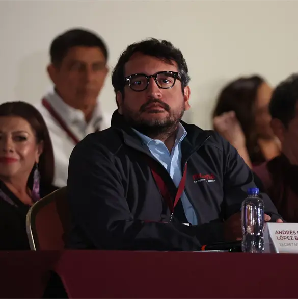 Andrés Manuel López Beltrán deja la secretaría de Morena; va por diputación en Tabasco Andrés Manuel López Beltrán deja la secretaría de Morena; va por diputación en Tabasco