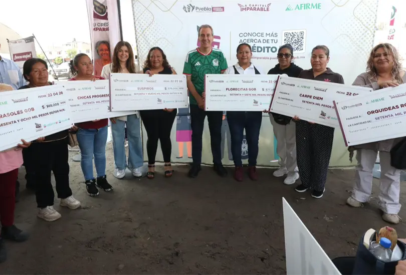 Pepe Chedraui entrega financiamiento a negocios de Puebla mediante Tu Crédito Imparable. Pepe Chedraui entrega financiamiento a negocios de Puebla mediante Tu Crédito Imparable.