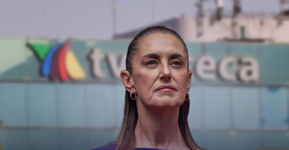  Escala tensión entre TV Azteca y Sheinbaum tras acusaciones de boicot. 