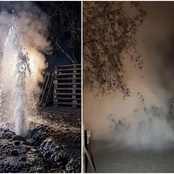 Sorprende aparición de un géiser dentro de una casa en Michoacán; vecinos grabaron el impactante momento | VIDEO Sorprende aparición de un géiser dentro de una casa en Michoacán; vecinos grabaron el impactante momento | VIDEO