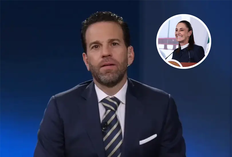 Loret de Mola se lanza contra Sheinbaum por TV Azteca.