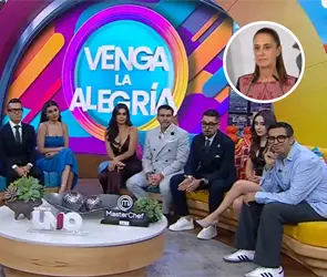 "Estamos sacudidos": elenco de Venga la Alegr&iacute;a y Ventaneando se lanzan contra Sheinbaum tras llamado a no ver TV Azteca