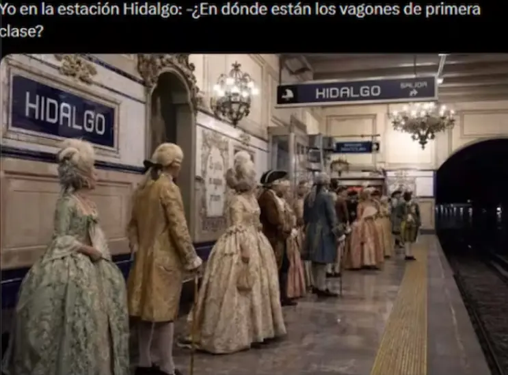 Los mejores memes de los candelabros del Metro Hidalgo X.