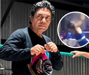 Famoso luchador muere en plena funci&oacute;n tras sufrir brutal ca&iacute;da en Ciudad Ju&aacute;rez