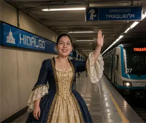 Los mejores memes de los candelabros del Metro Hidalgo