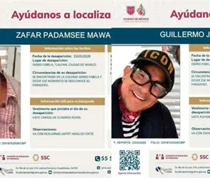 Zafar Mawani y Guillermo Hidalgo desaparecieron en Tlalpan tras abordar un taxi de aplicaci&oacute;n rumbo a La Marquesa